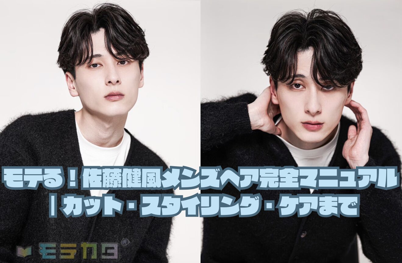 ☆モテる！佐藤健風メンズヘア完全マニュアル｜カット・スタイリング